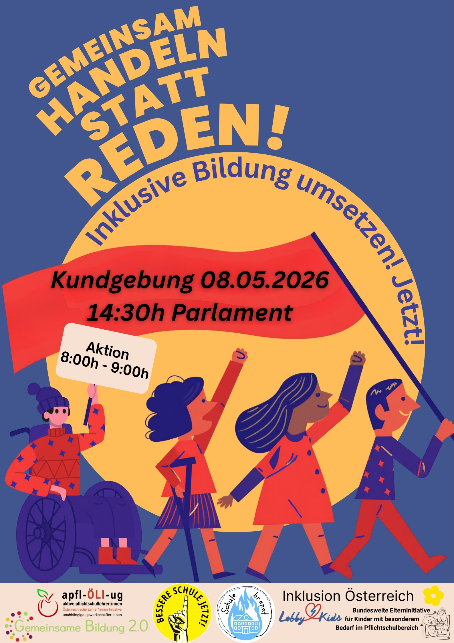 Flyer Kundgebung 8. Mai